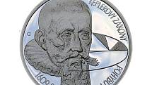 Stříbrná dvousetkorunová mince emitovaná ČNB. Líc podle návrhu jabloneckého výtvarníka Vojtěcha Dostála.