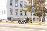Zásah policie v Jablonci nad Nisou.