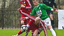 Fotbalové béčko Baumitu ani na domácím hřišti se nedočkalo plného zisku tří bodů a remizovalo s posledním Vyšehradem 0:0.