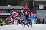 Biatlonová exhibice za účasti české biatlonové elity proběhla 22. března 2017 ve sportovním areálu Břízky v Jablonci nad Nisou. Na fotce Eva Puskarčíková.