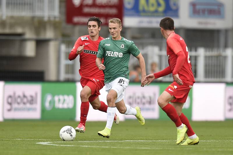 Fotbalisté Jablonce porazili v poháru Brno 3:2 a postoupili do osmifinále MOL Cupu.