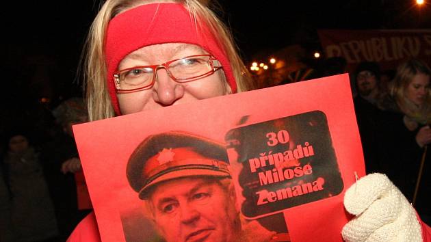 Některé výroky prezidenta Miloše Zemana vyvolaly protesty