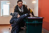 Druhé kolo prezidentských voleb 27. ledna na Rádle na Jablonecku.