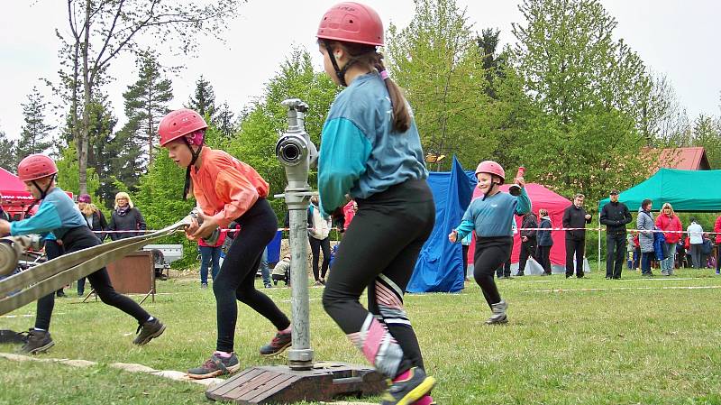 V sobotu 4. května se konal již 8. ročník hasičské soutěže pro mladé hasiče.