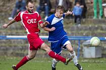 Divizní Letohrad (v červeném) si z Železného Brodu odvezl bod za remízu 1:1.