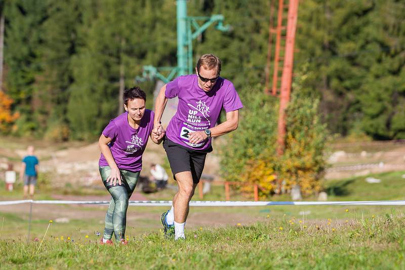 Up Hill Run, charitativní běh na podporu malého Matýska, se běžel v sobotu 30. září na sjezdovce Dobrá Voda v Jablonci nad Nisou.