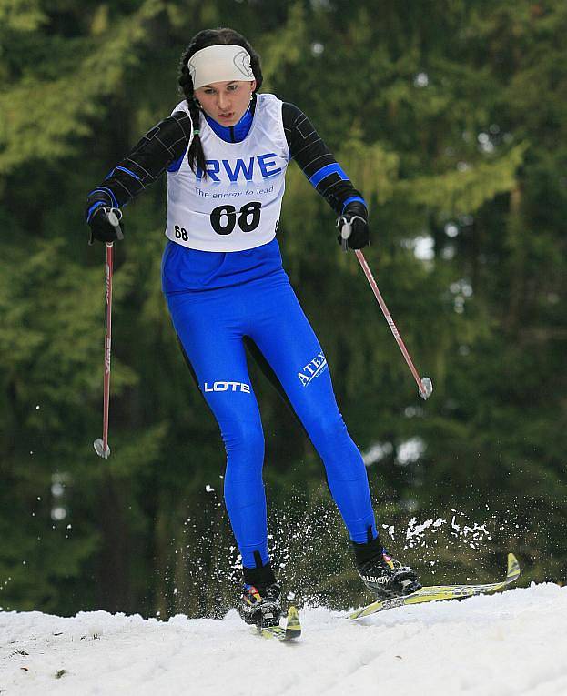 Český pohár v běhu na lyžích pokračoval o víkendu v Jablonci nad Nisou na kolečku v Břízkách.