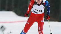 EYOWF 2011. Biatlon - dívky individuálně 10 kilometrů se jel v úterý v jabloneckých Břízkách. Dominika Zelinková (78) obsadila 32. místo.