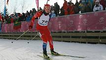 EYOWF 2011. Biatlon - dívky individuálně 10 kilometrů se jel v úterý v jabloneckých Břízkách. Dominika Zelinková (78) obsadila 32. místo.