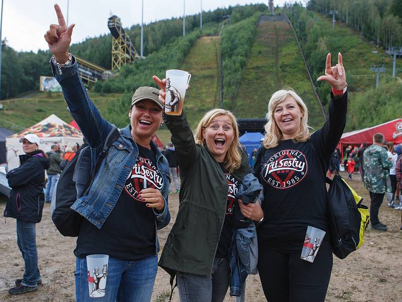 Festival Keltská Noc! 2019 pod skokanskými můstky v Harrachově.