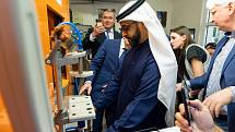 V pondělí přivítala Česká mincovna v Jablonci nad Nisou výkonného prezidenta a CEO dubajského komoditního centra DMCC – Ahmeda Sultana bin Sulayema.