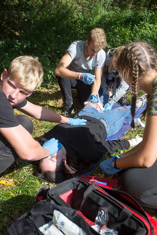 Střední škola Semily pořádala nultý ročník soutěže se specializací pro studenty oboru požární ochrany.