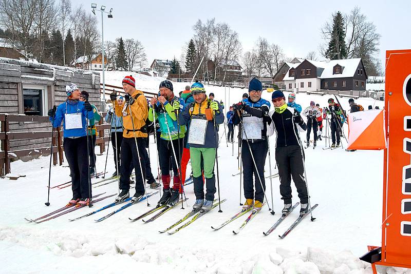 Třináctý ročník Zimní Bedřichovské pětihodinovky.