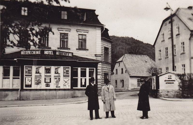 Obec Desná v Jizerských horách. Historické fotografie.