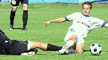 Mistrovské utkání ČFL. Derby mezi béčkem FC Slovan Liberec a juniorkou FK Baumit Jablonec.