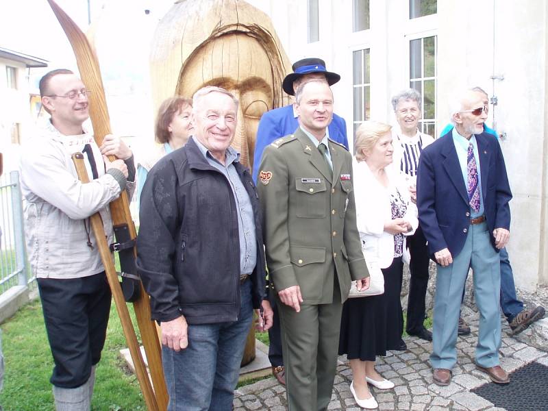 Otevření expozice Rudolfa Burkerta