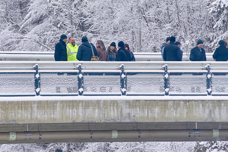 Slavnostní otevření křižovatky Rádelský mlýn.