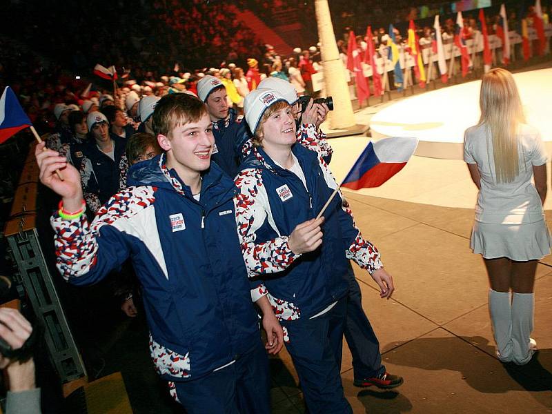 Slavnostní zahájení EYOWF 2011 v Tipsport areně v Liberci.