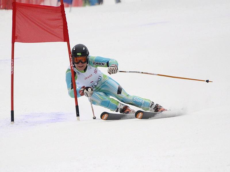 Zimní evropský olympijský festival mládeže 2011. Obří slalom žen na Ještědu. 