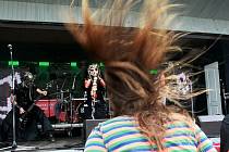 Na Malé Skále odstartoval ve čtvrtek v 17 hodin rockový festival Benátská noc. První návštěvníci zapařili na metalové kapele mimozemšťanů DYMYTRY.
