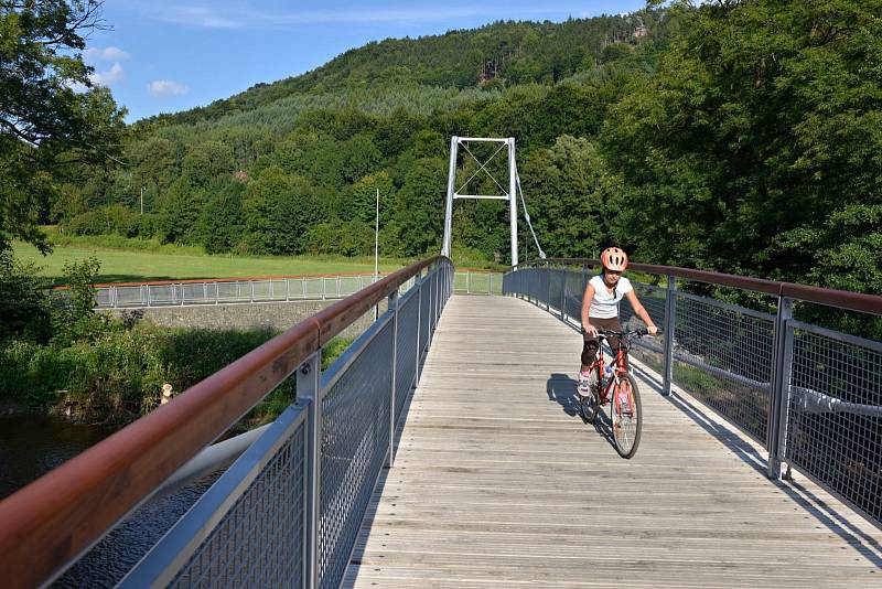 Cyklostezka Greenway Jizera. Ilustrační foto