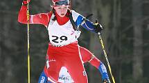 EYOWF 2011. Biatlon - dívky individuálně 10 kilometrů se jel v úterý v jabloneckých Břízkách. Jablonecká závodnice Jessica Jislová (29) skončila na 22. místě.