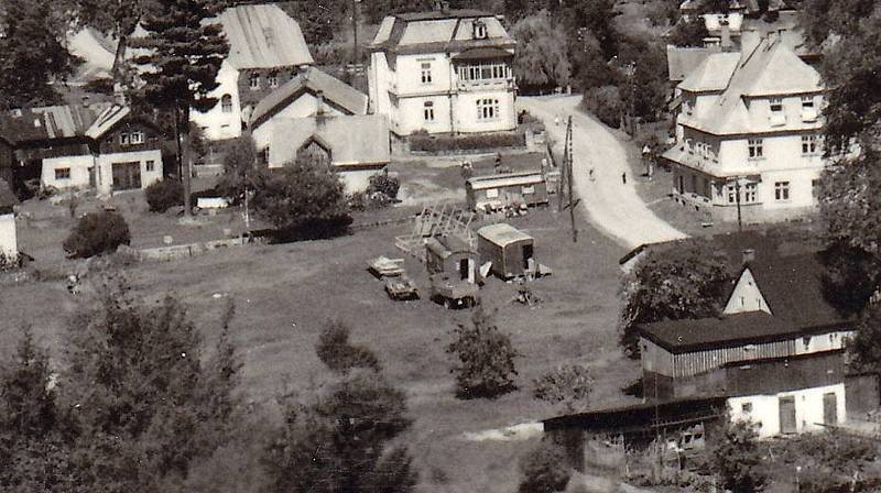 Obec Desná v Jizerských horách. Historické fotografie.