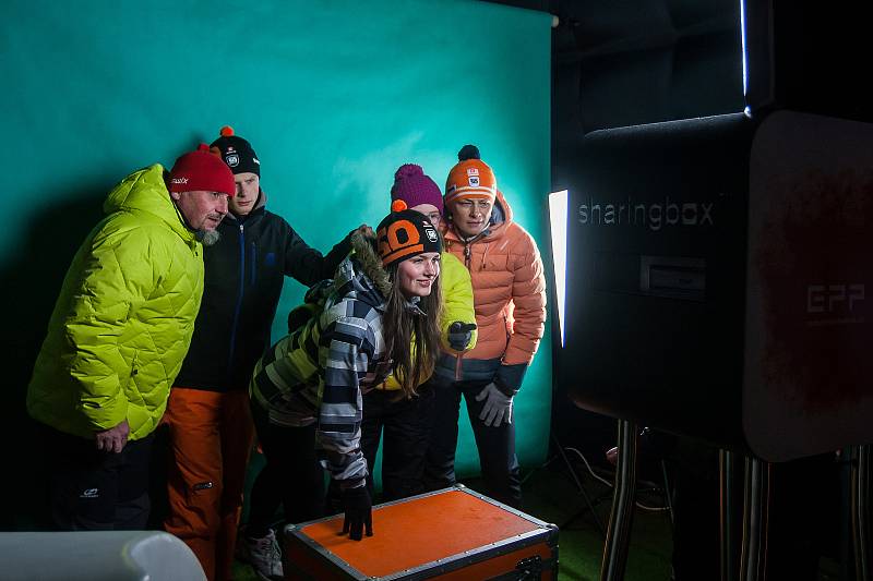 Závod v klasickém lyžování, Volkswagen Bedřichovská 30, odstartoval 16. února v Bedřichově na Jablonecku Jizerskou padesátku. Hlavní závod zařazený do seriálu dálkových běhů Ski Classics se pojede 18. února 2018. Na snímku je doprovodný program.