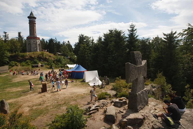 Historický víkend na rozhledně Štěpánka u Kořenova