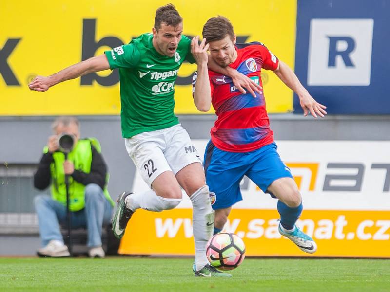 FK Jablonec - Viktoria Plzeň 2:2.
