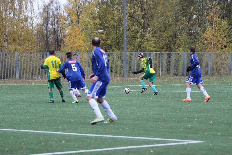 V derby I. A třídy měli více štěstí domácí hráči Jiskry Mšeno B. Jediný gól jim zajistil tři body, soupeři z Pěnčína už se nepodařilo vyrovnat.