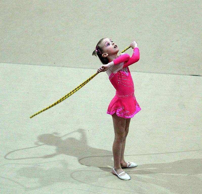 V městské sportovní hale se konaly závody v moderní gymnastice Jablonecký korálek.