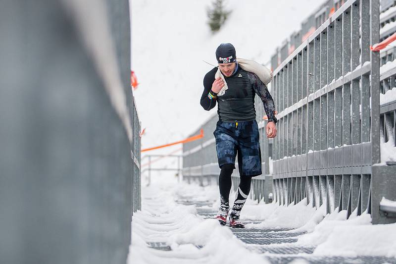 Extrémní zimní závod Winter Spartan Sprint proběhl 20. ledna ve Sportovním areálu Ještěd v Liberci.