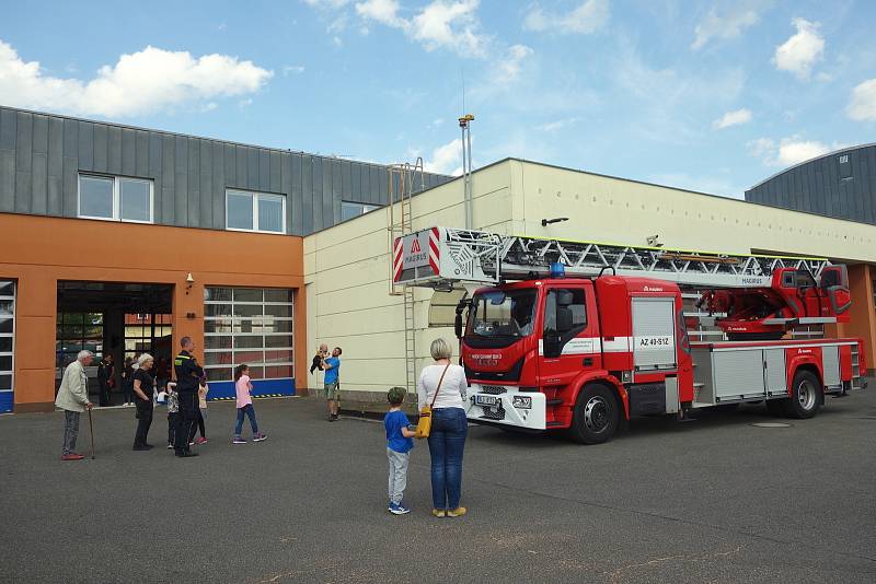 Den otevřených dveří u hasičů v Jablonci nad Nisou.