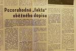 Srpen 1968. Ukázka dobového tisku, letáků a dalších tiskovin