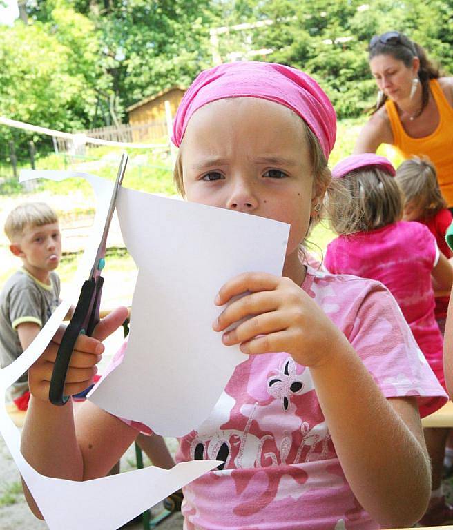 Ve středisku volného času Domu dětí a mládeže Vikýř probíhal taneční a kreativní týden.