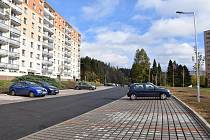 Otevření nového parkoviště na tanvaldském sídlišti Výšinka.