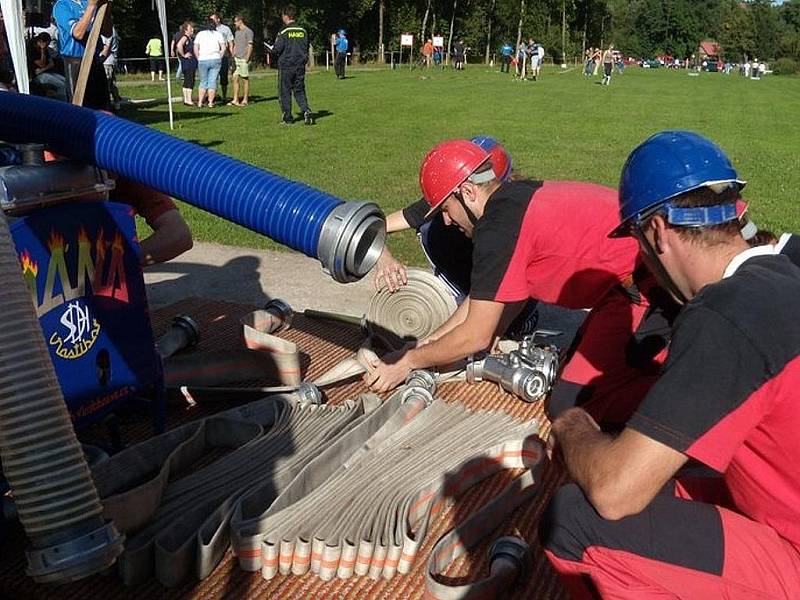 Sbor dobrovolných hasičů Vlastiboř. Soutěž v Košťálově 2008.