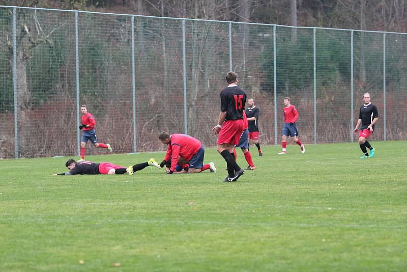 Tým Rychnova úspěšně zakončil podzimní část I. B třídy východ a přezimovat bude na druhém místě tabulky. Albrechtice si vybojovaly osmou příčku.