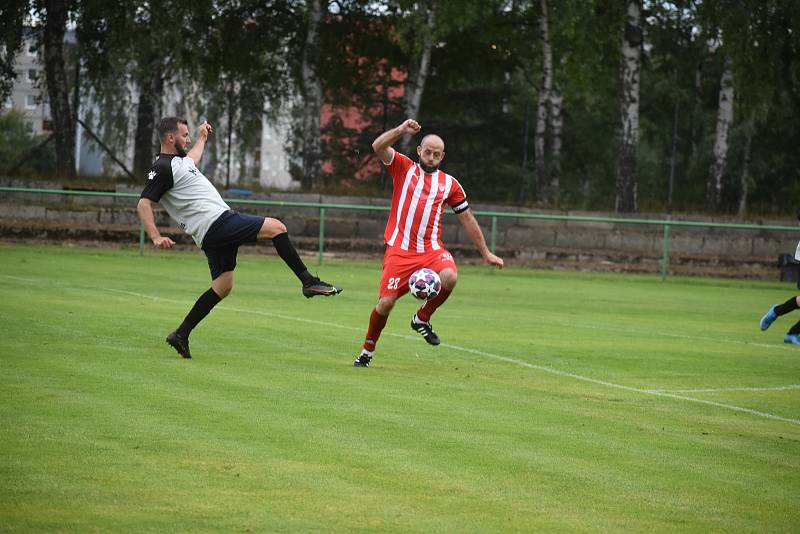 Zápas I.B třídy skončil remízou 2:2.