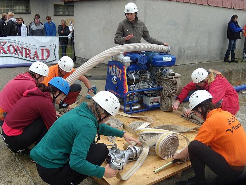 Sbor dobrovolných hasičů Vlastiboř. Jizerská liga Jirkov 2009.