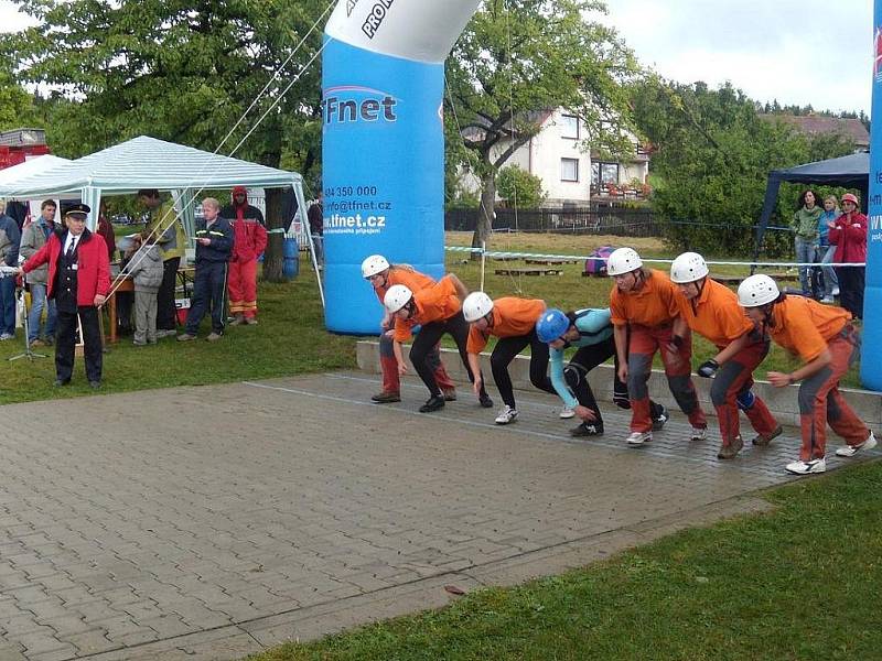 Sbor dobrovolných hasičů Vlastiboř. Jizerská liga Jirkov 2009.