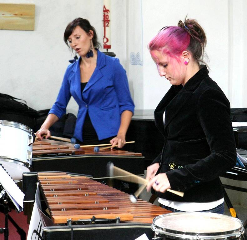 Liberecký soubor bicích nástrojů ARIES koncertoval v kostele Povýšení sv. Kříže v Jablonci nad Nisou.