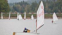 Skiregata 2019 na přehradě Mšeno