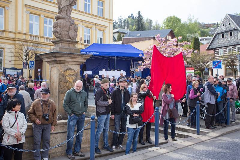 Návštěva prezidenta ČR Miloše Zemana v Železném Brodě