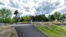 Pumptrack v Tanvaldě.