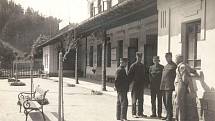 Obec Desná v Jizerských horách. Historické fotografie.