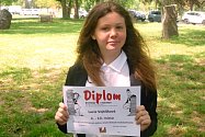 Lucie Vojtíšková z jablonecké školy předčila stovky soutěžících svou literární prací.