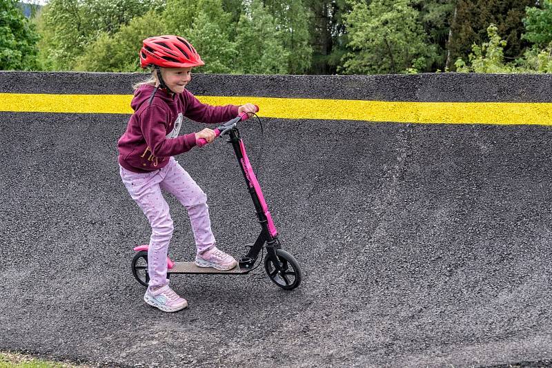 Pumptrack v Tanvaldě.