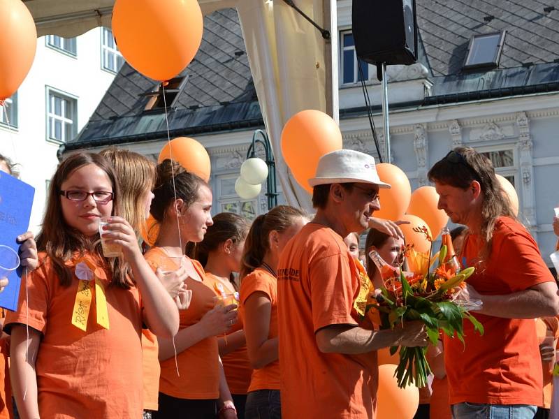 Iuventus Gaude přijel vítězně z Rigy, kde děti zpívali na olympiádě sborů.